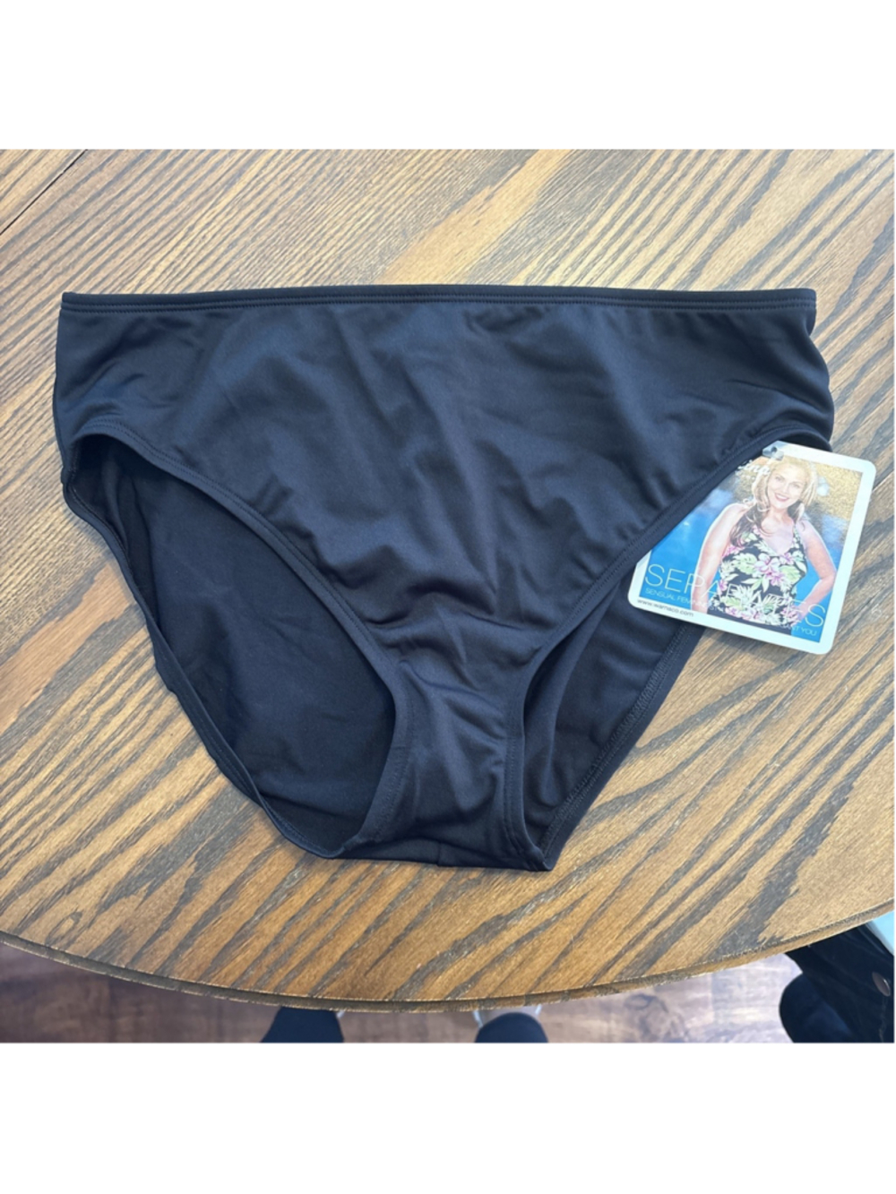 Catalina Black Bikini Swim Bottoms SIZE 2X (18W-20W)